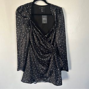 NWT Forever21 Mini Dress Long Sleeve Size Small